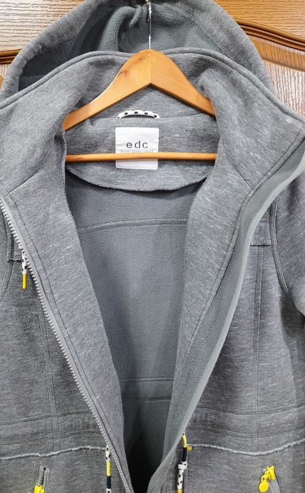 Hanorac damă, lung, cu glugă, edc, SIZE-EXTRA LARGE