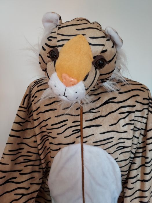 Costum carnaval Halloween tigru adult