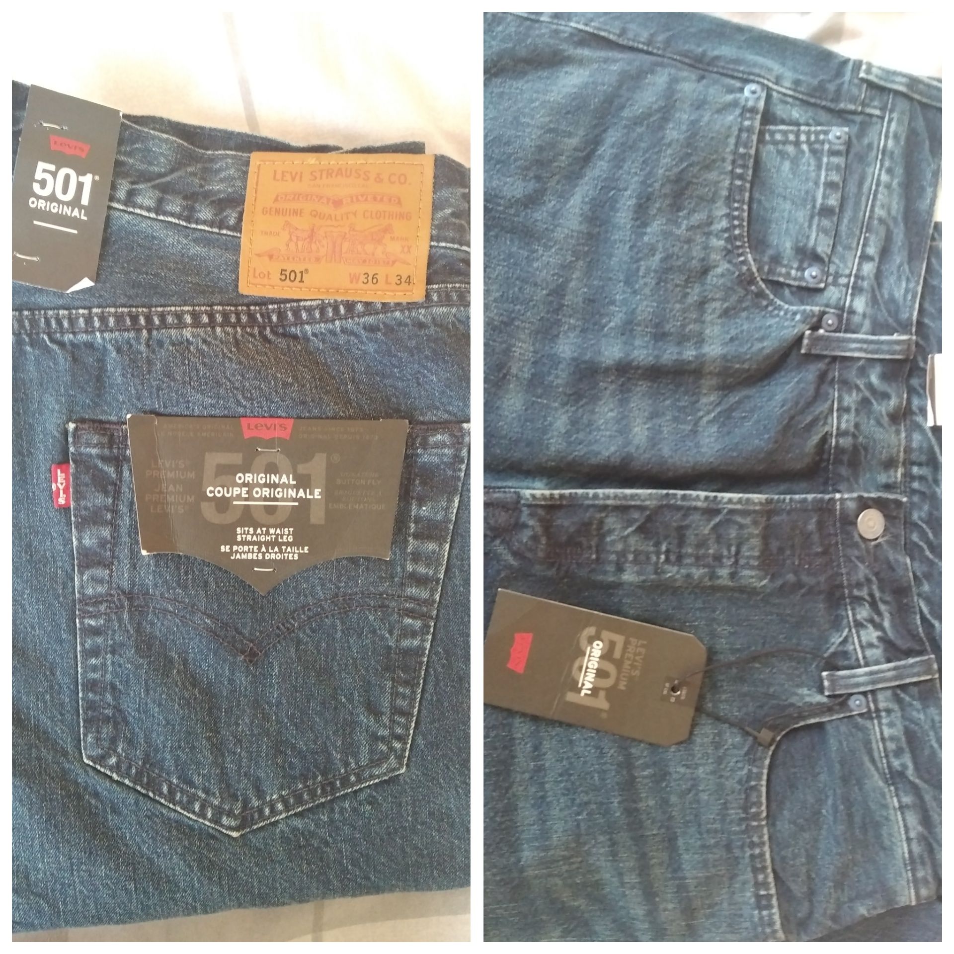 Джинсы "Levi's" Original (W33,34,36,38рр)