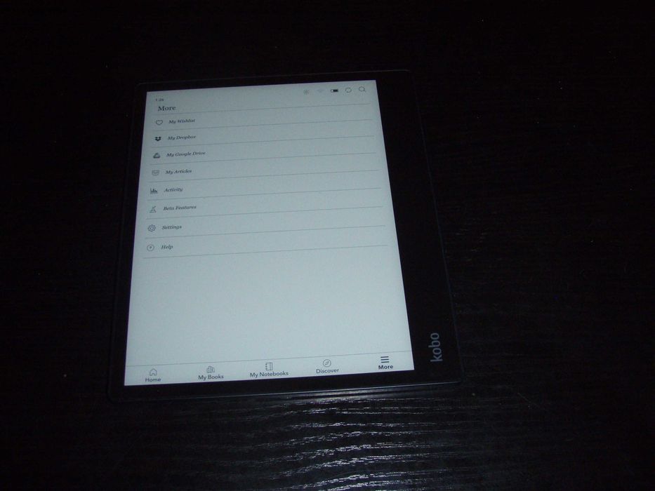 Tableta e-paper e-ink Kobo Elipsa 2E 32 Gb, noua, fara accesorii