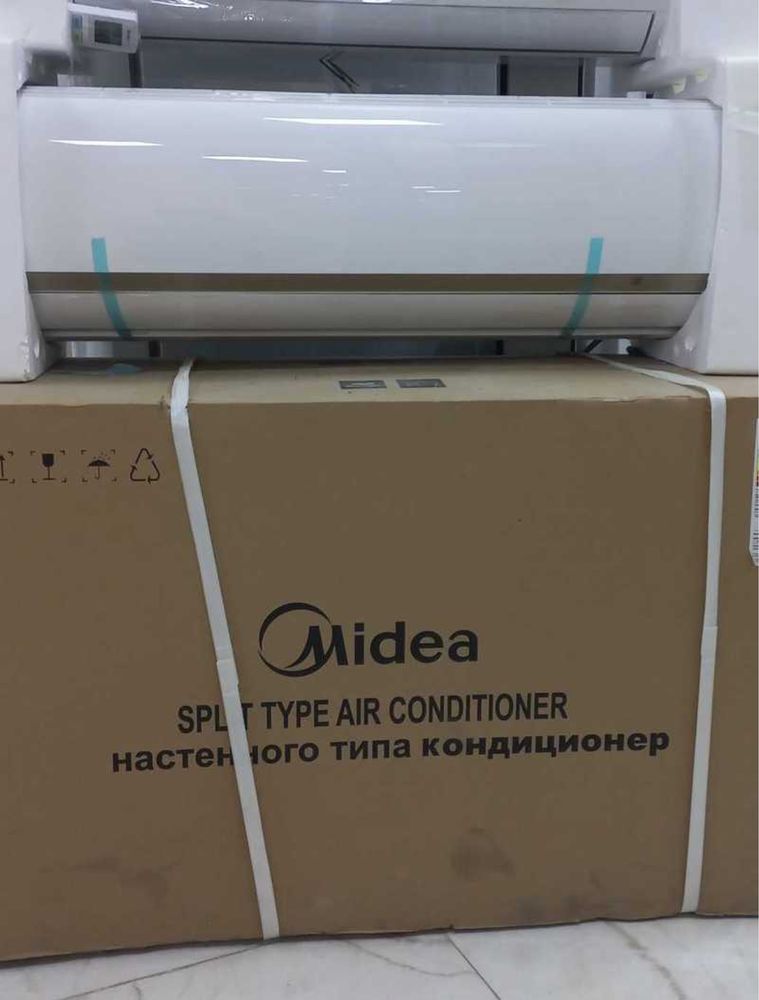 Кондиционер Midea 12” — инвертор, со склада, доставка и установка