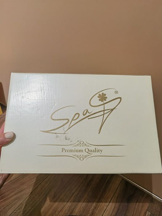 Официални обувки и чанта естествена кожа, размер 40