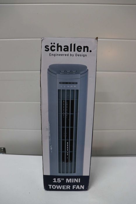 Schallen 15"  охлаждащ тих осцилационен настолен мини кулов вентилатор