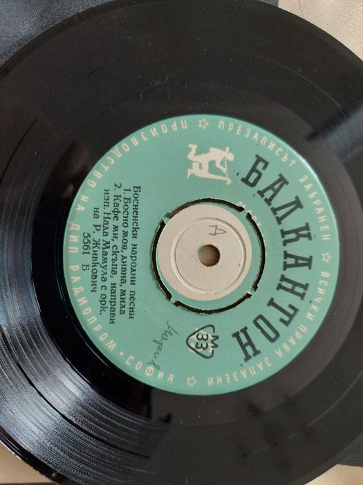 Малки на размер грамофонни плочи