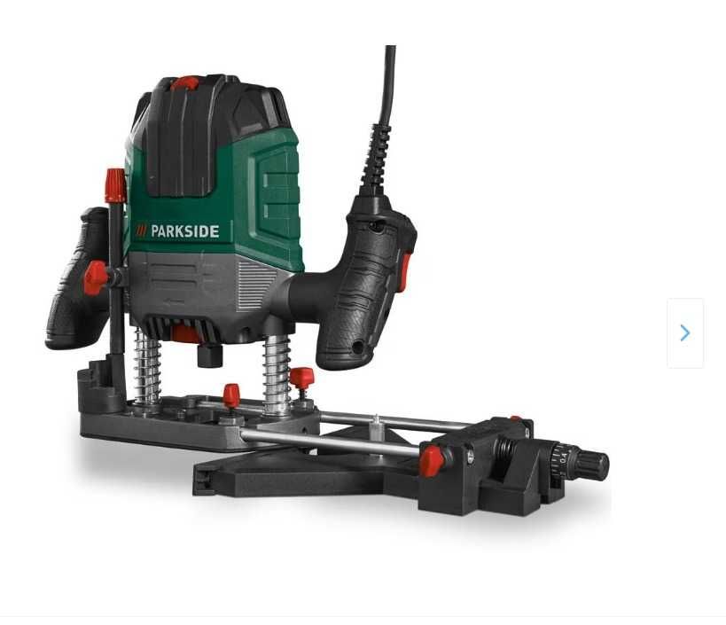 Masina de frezat Parkside POF 1200 D3, 1200 W, adancime 55 mm