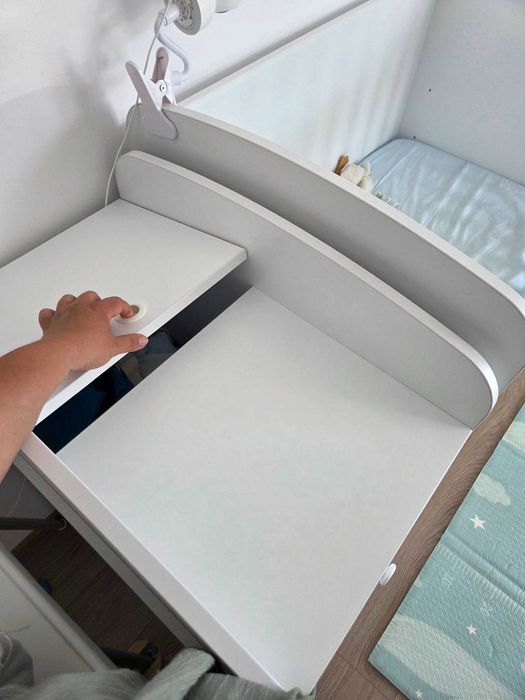 Бебешко легло/кошара 3в1 + ПОДАРЪК матрак Magniflex Pierre Cardin