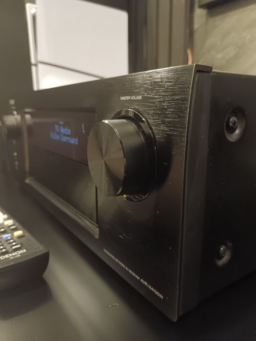 Home Cinema Receiver amplificator Denon AVR x4100w Dolby Atmos 7.2