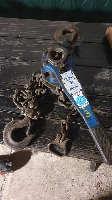 Scripete  plan cu lanț 3t