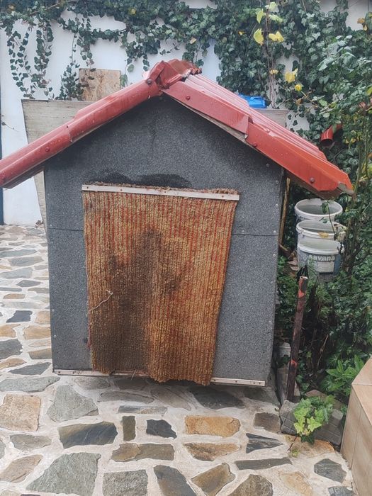 Cușcă câine talie mare, din lemn masiv