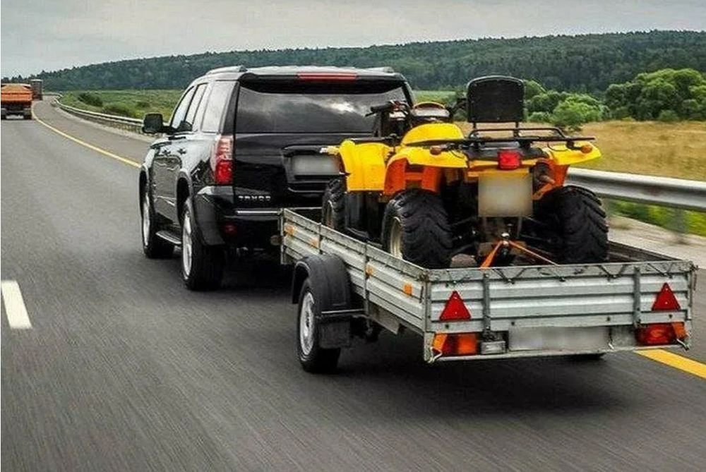 Такси с прицепом