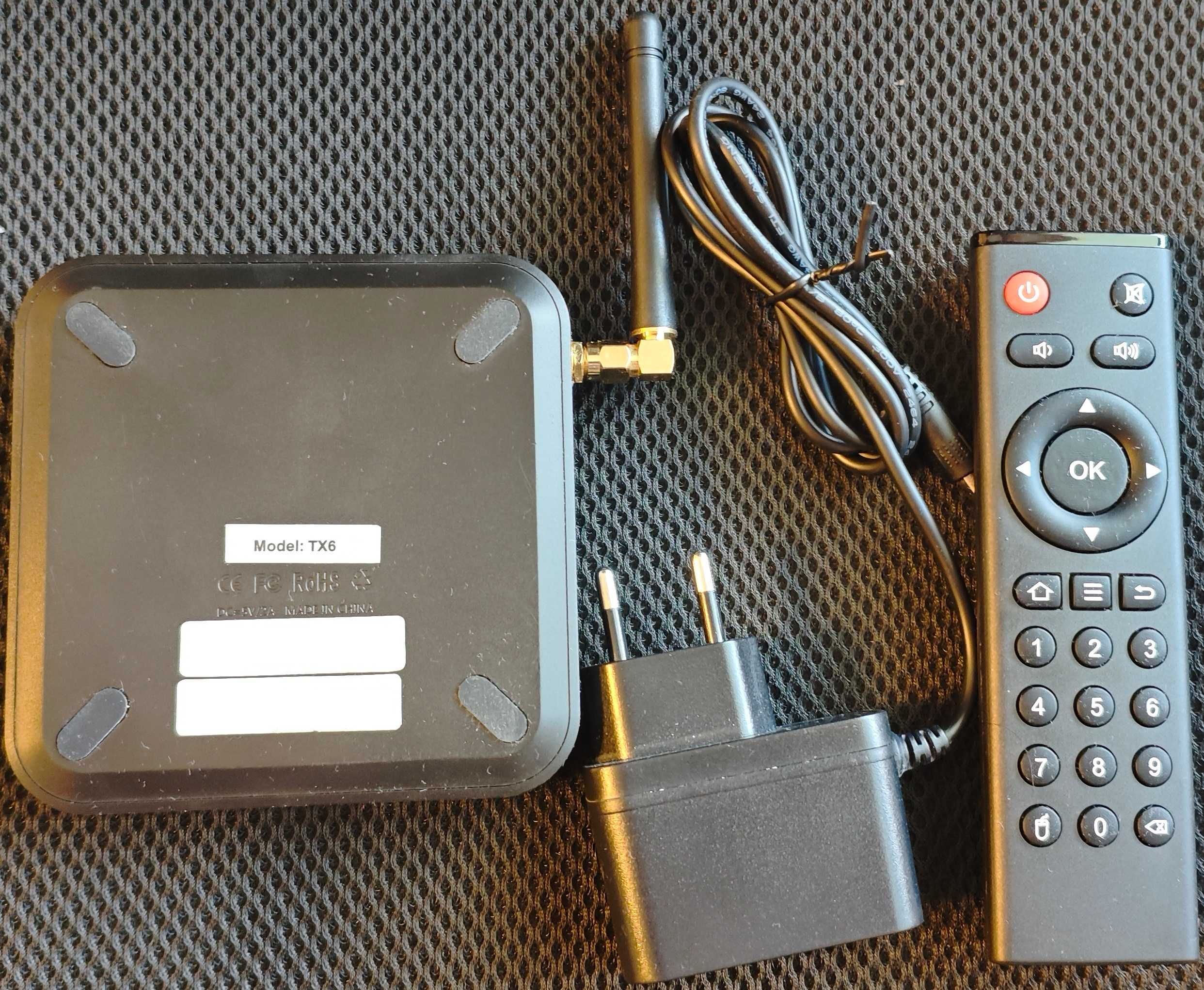 Продавам Android TV BOX TX6-А с ТЕЛЕВИЗИЯ