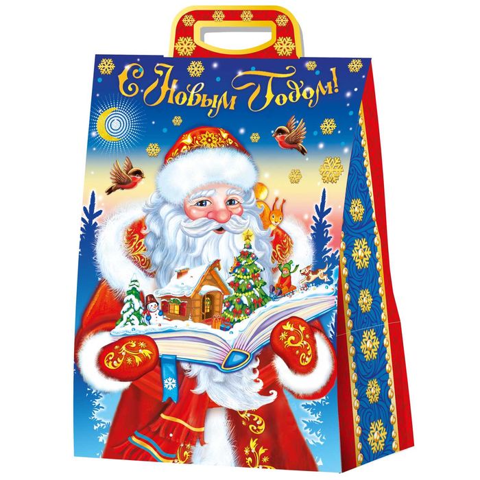 Новогодние подарки из конфет фабрики Рахат, MIX