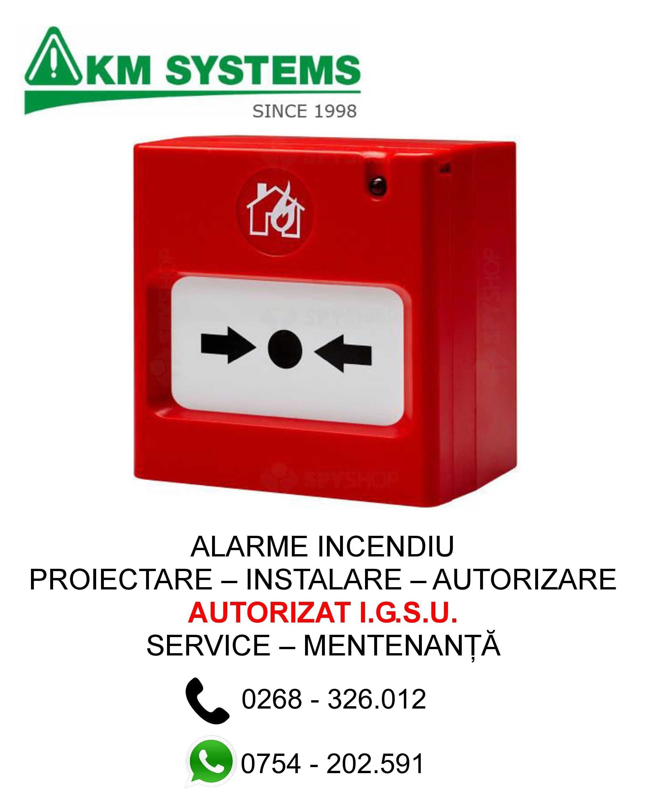 Sisteme de alarmare incendiu si efractie - instalari - service