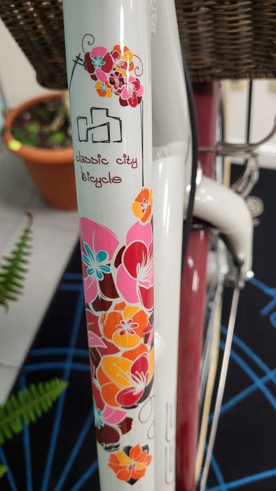 Велосипед Дамски, Градски, с кошница