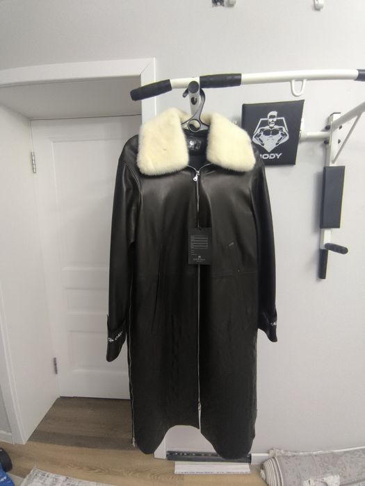 Продается кожанный плащ, Турция, 48/50