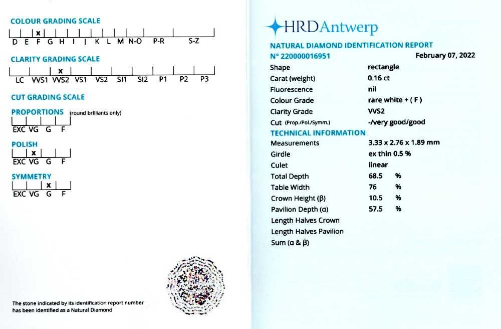 Diamante dreptunghi 0,10-0,35 ct., cod 8890..8898,9096,9101,9680,9689