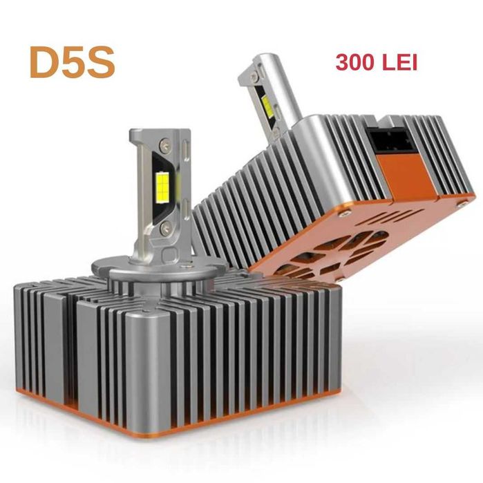 Becuri led auto D1S/D2S/D3S conversie xenon LED, PLug&play, 21000LM