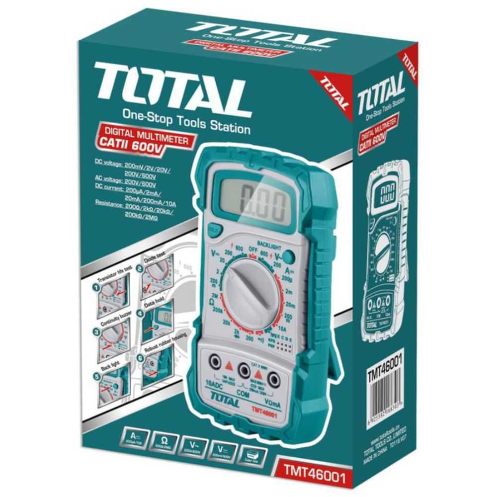 Мултицет дигитален TOTAL, 600 V - TL TMT46001