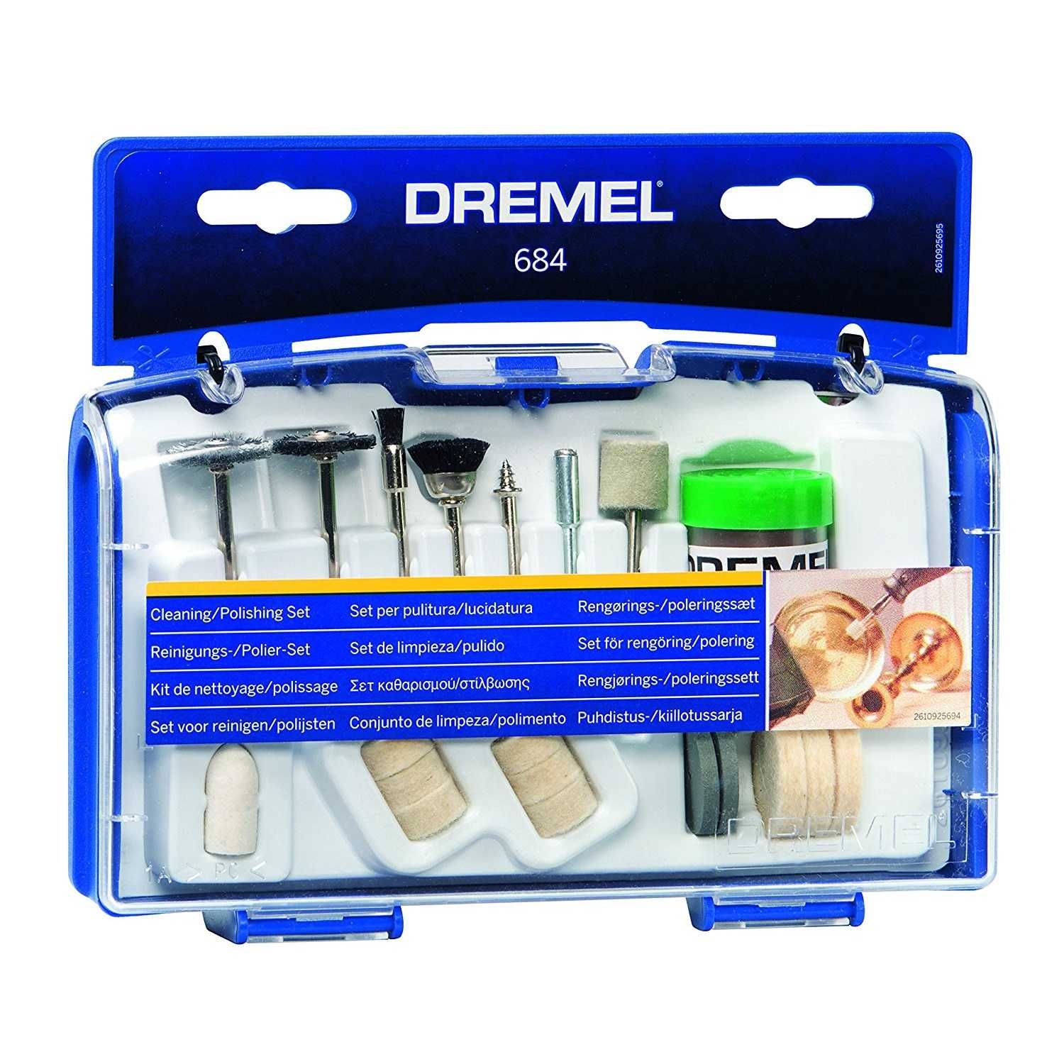 DREMEL 684-комплект консумативи за почистване и полиране