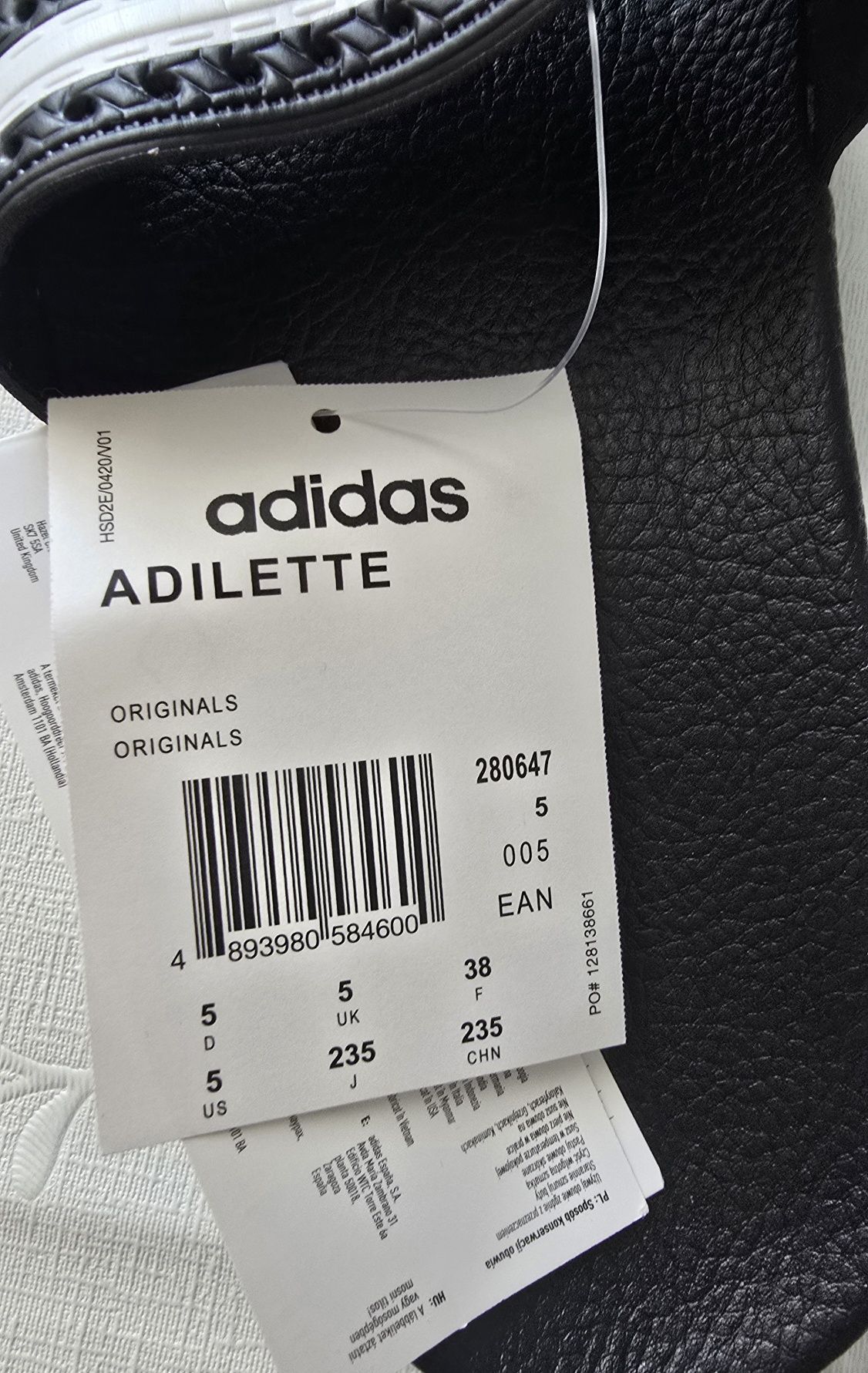 Чехли Adidas Adilette, 38 номер
