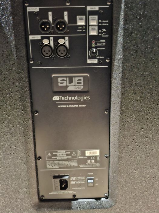 DB technologies SUB 618  (18'')