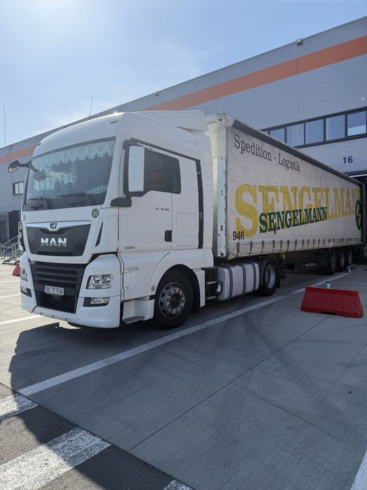 Vând Man tgx 2018+semiremorca Schmitz