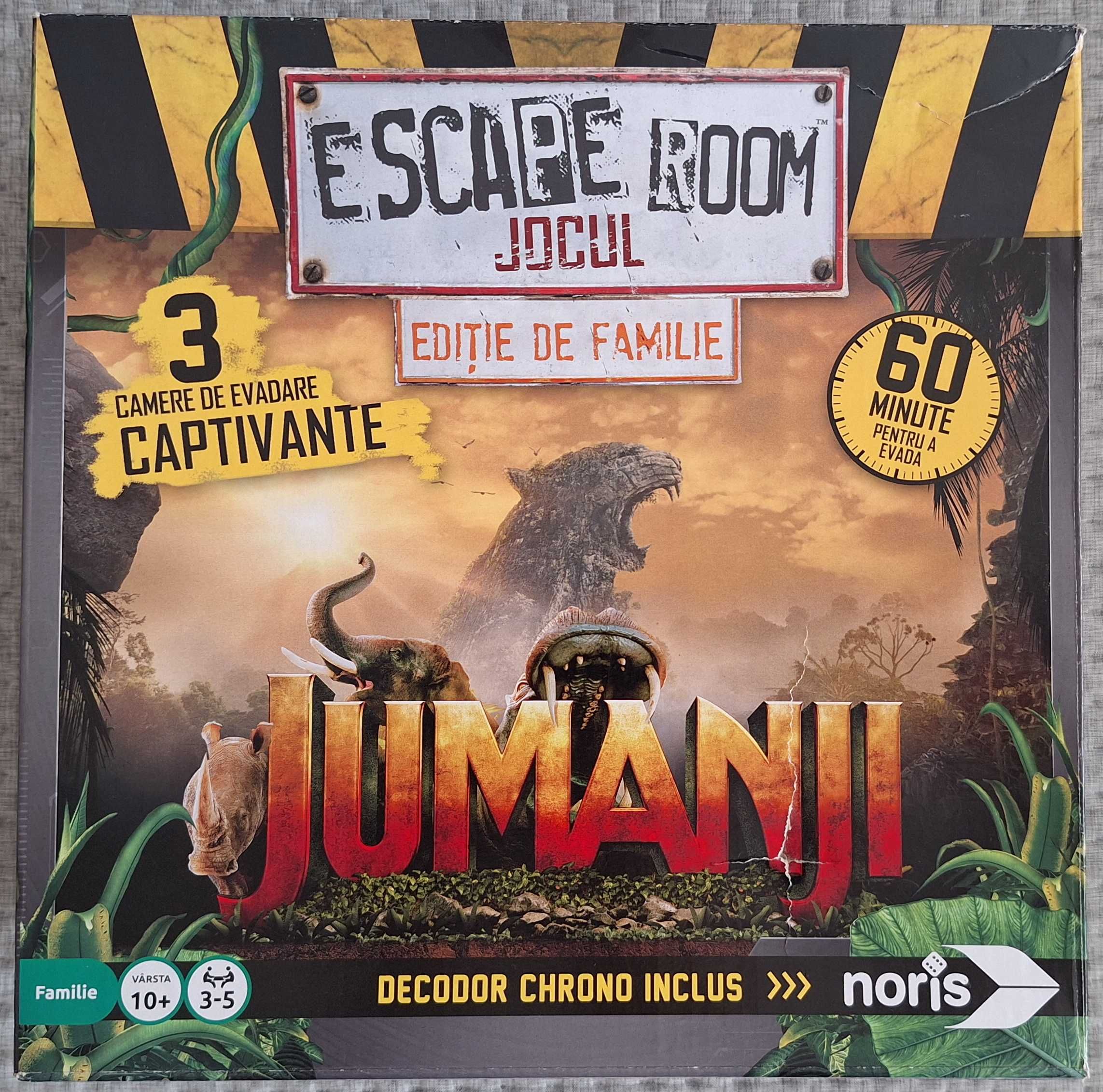 Joc Escape Room Jocul Jumanji editie de familie, lb. romana