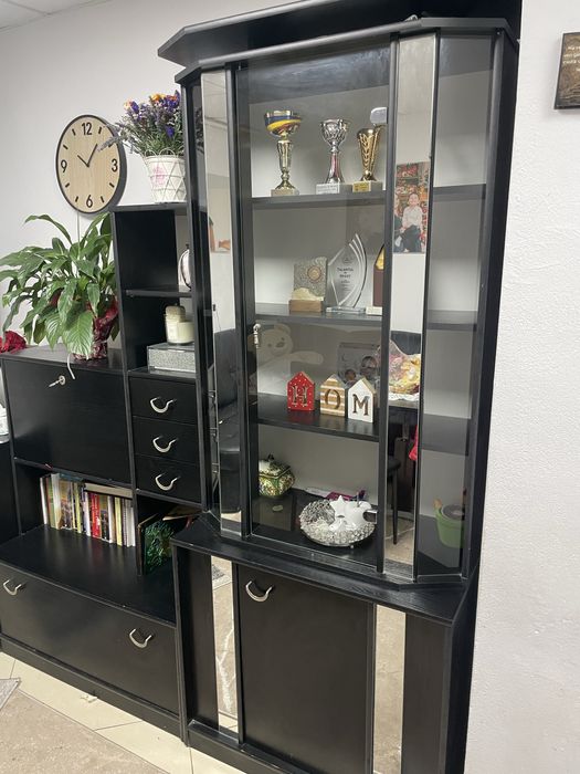 Set mobila , lemn negru