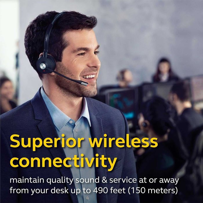 Căști wireless Jabra Engage 75, Mono pentru  Birou sau Call center