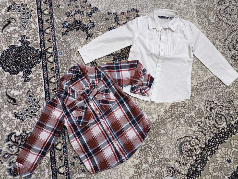 Фирменные рубашки на мальчика 3 лет