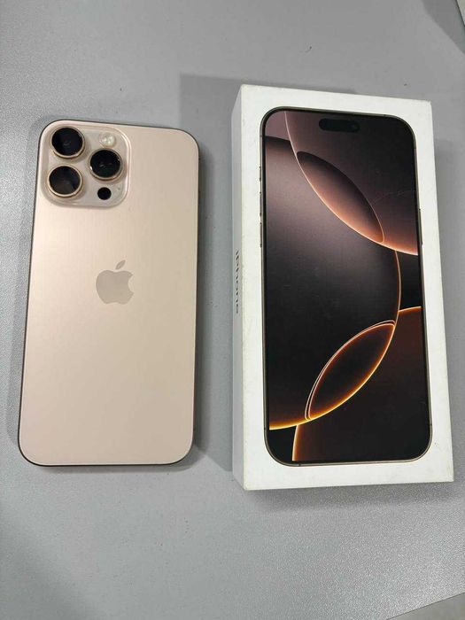 Apple IPhone 16 Pro Max  256гб  (г Шымкент ул Мангельдина 284)