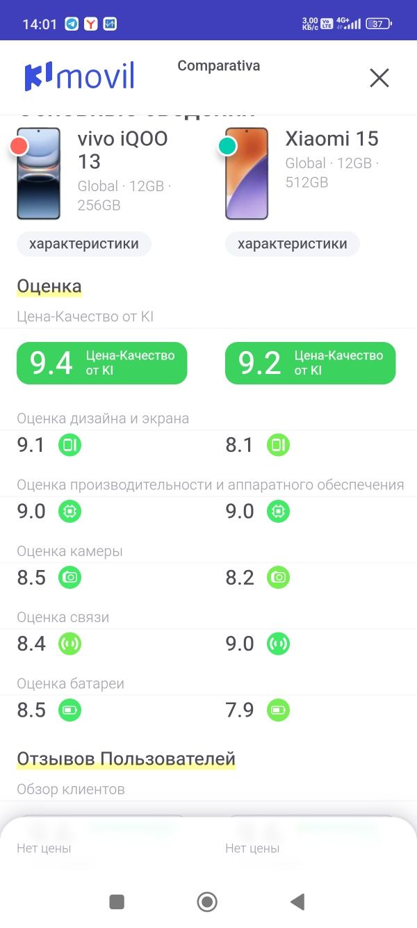 Vivo iQOO 13 16/256 Упаковка новый