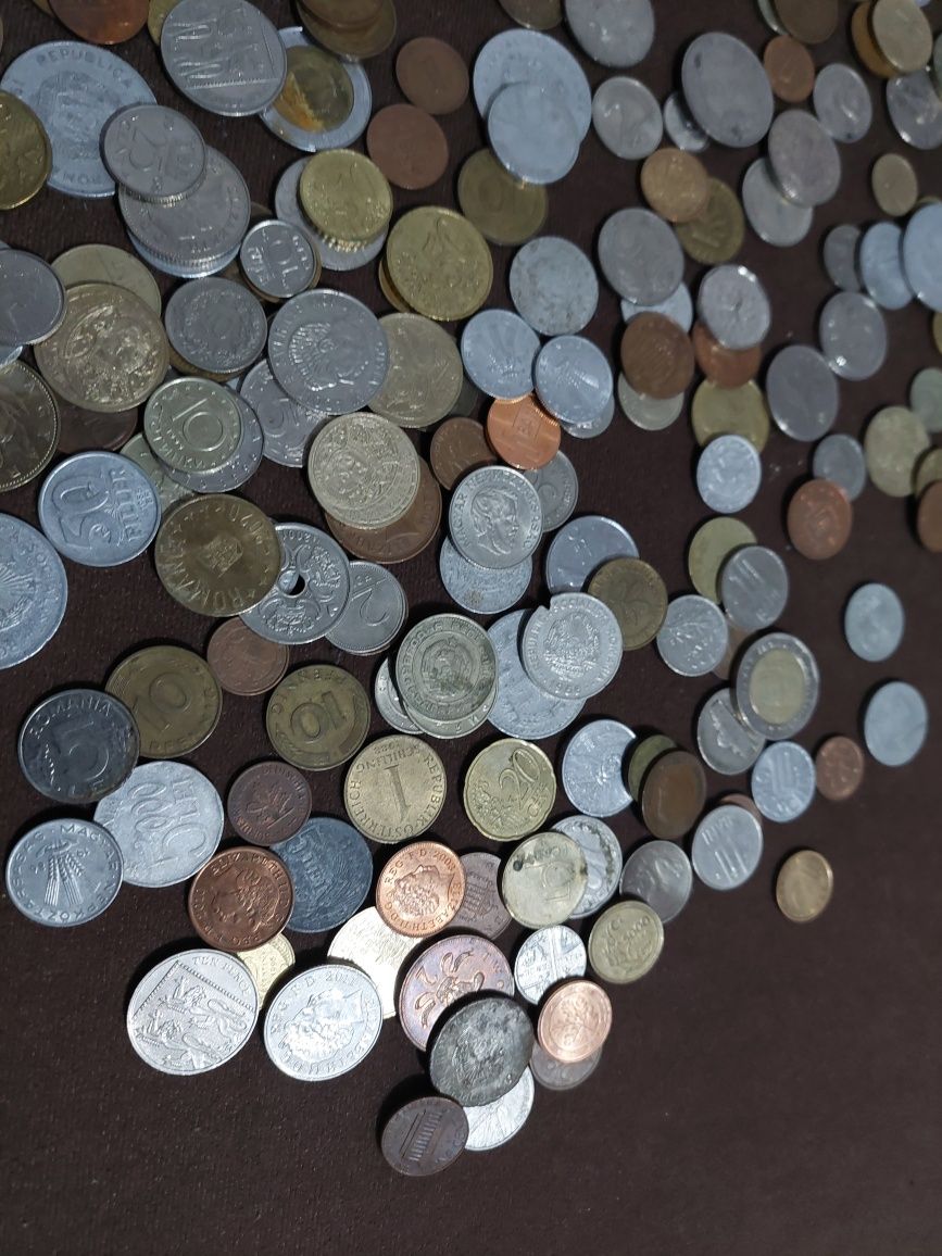 Colecție monede 230 buc