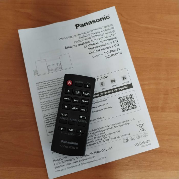 sistem audio Panasonic