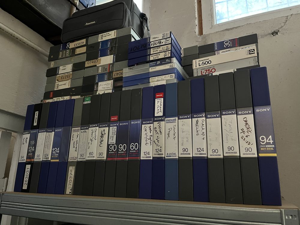 Casete video vhs / svhs