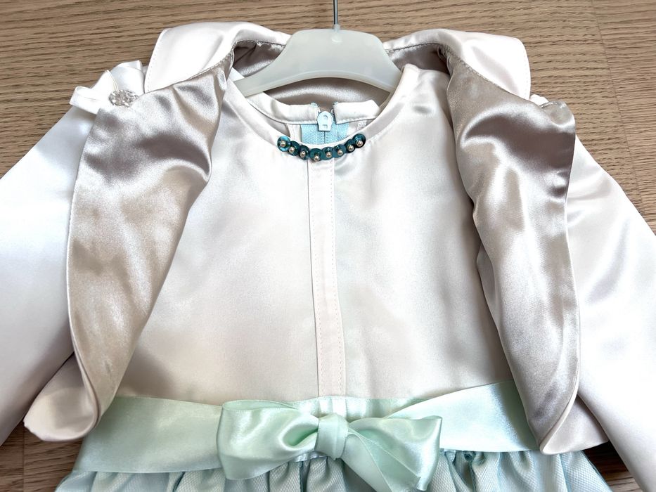 Rochie elegantă si bolero pentru copii 3-4 ani, făcute la comandă