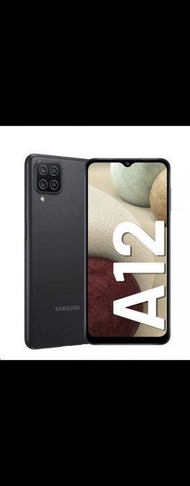 Yap yangi Samsung Galaxy A12  64 GB qora sotiladi. Korobka ochilmagan