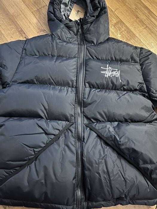 Stussy puffer jacket size M