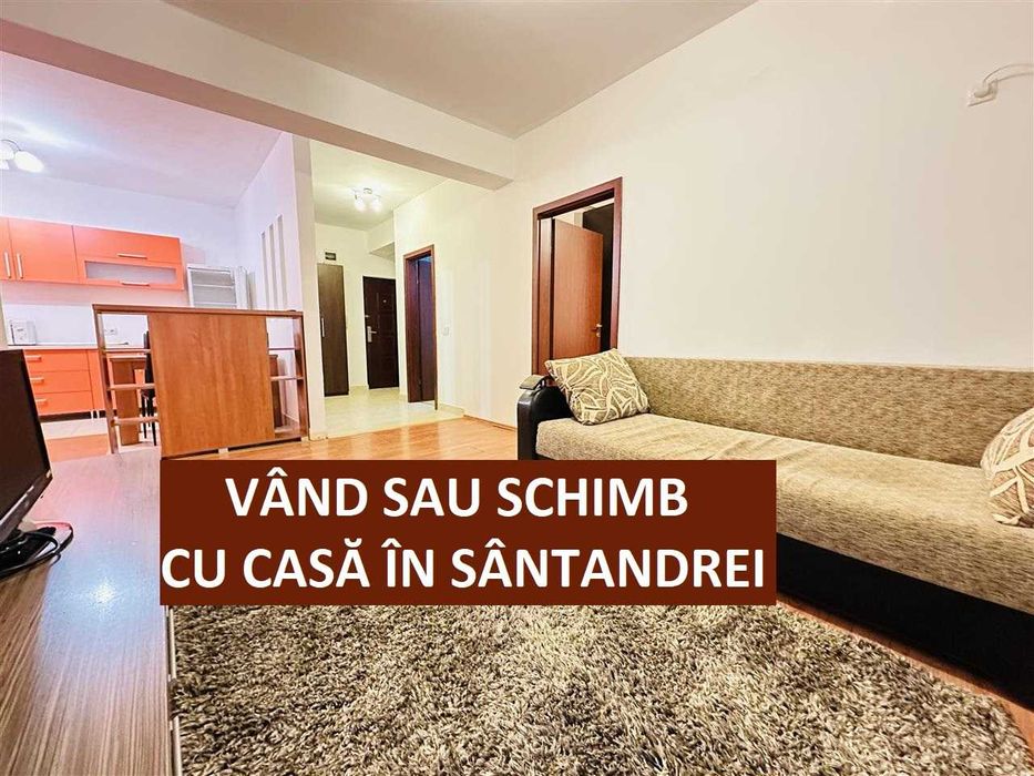 Vând/ schimb apartament 3 camere – Ioșia/ Schimb cu casă în Sântandrei