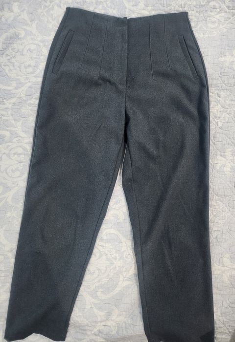 Брюк zara новый серый