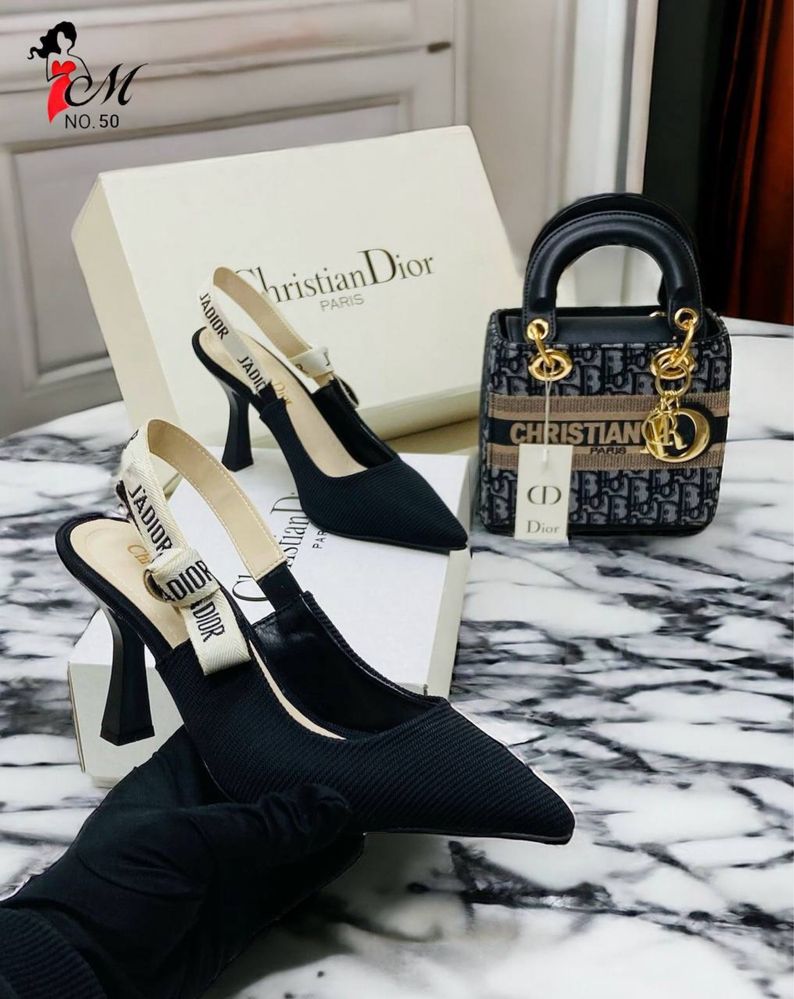 Set geanta+pantofi Christian Dior