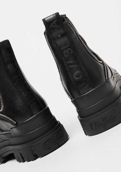 Buffalo - Боти от еко кожа с масивна подметка