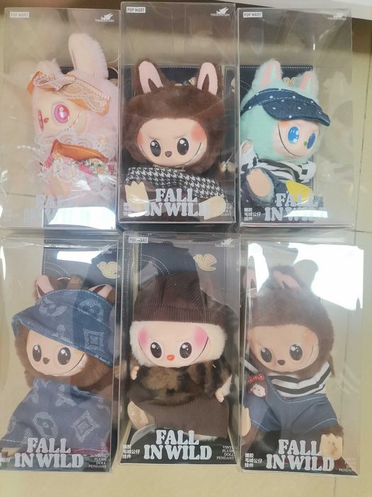 LABUBU Coca-Cola / Лабубу Кока-Кола плюшени ключодържатели POPMART