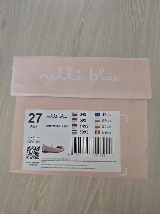 Детски розови пантофи 27 номер