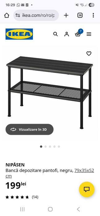 Banca depozitare hol ikea