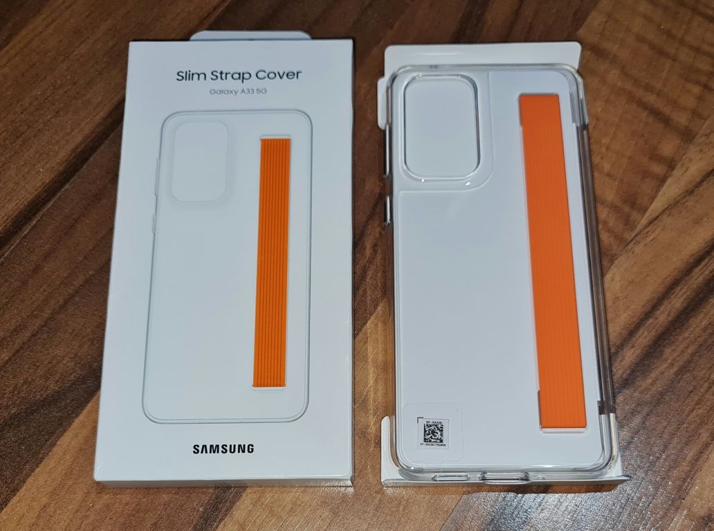 Husa hibrid originala Samsung Slim Strap Cover Galaxy A33 5G A336