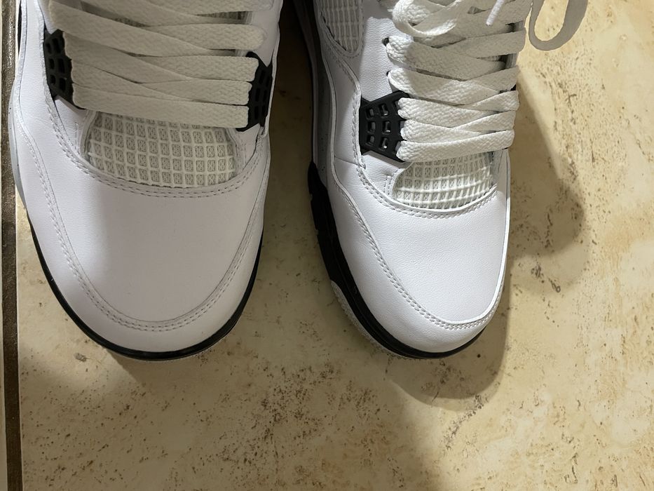 Jordan 4 white cement