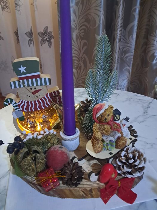 Decoratiune Crăciun Lumânare
