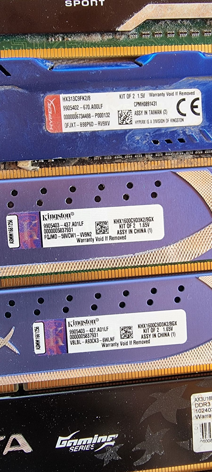 Рам памет 4 GB DDR3 за компютър с охладител