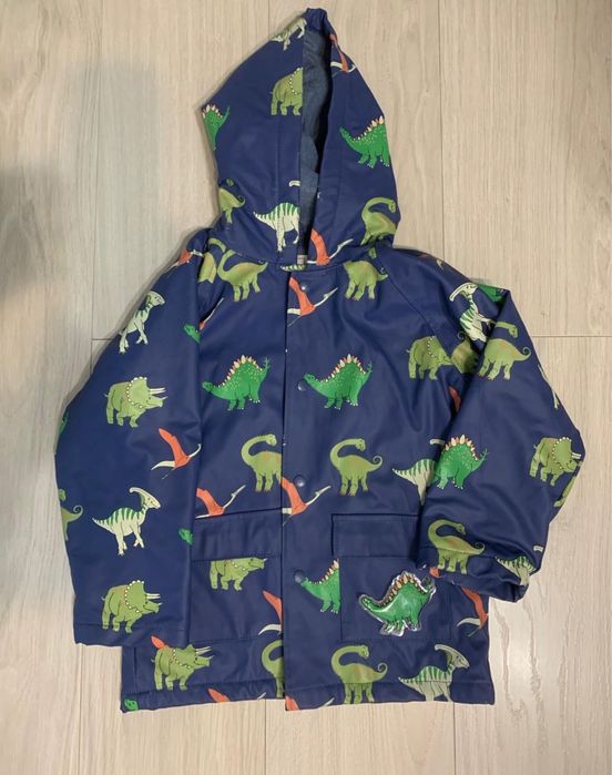 Geaca impermeabila cu interior de bumbac, 5-6 ani